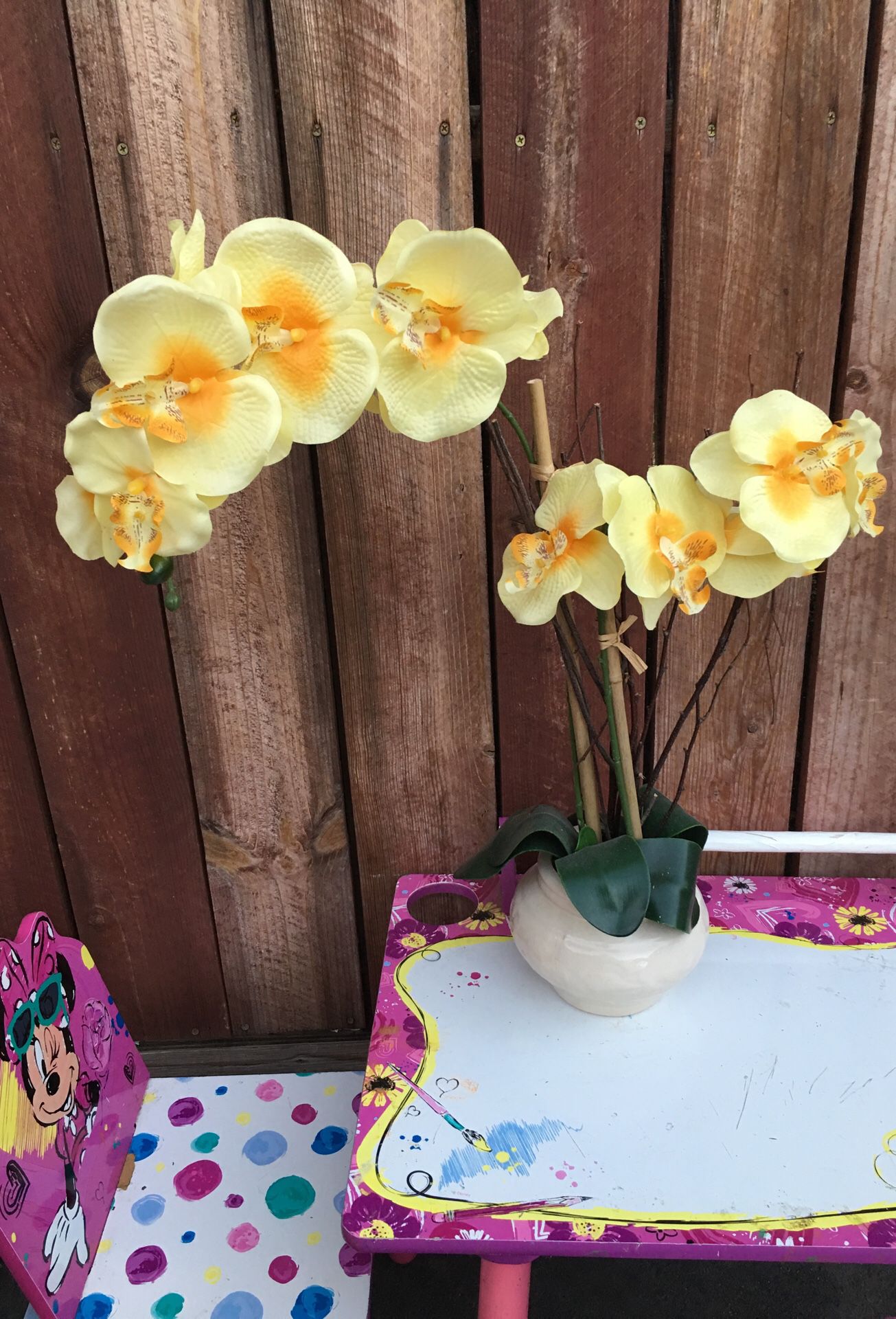 Flower decor orchid