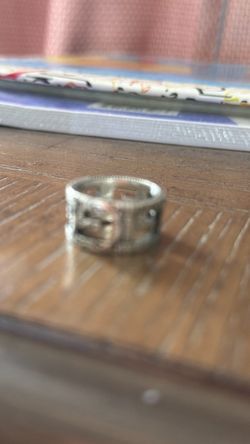 Designer Sterling Silver Ring – GG Style