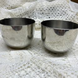 Stieff Pewter Jefferson Cups