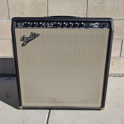 All Original 1964 Fender Concert Amplifier With Original Dust Cover -Closet Find