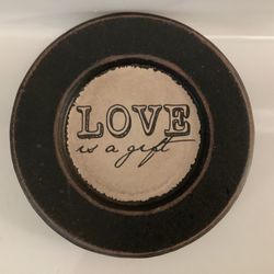 Love is a Gift Decorative Plate By Barbara Lloyd 5 1/2”