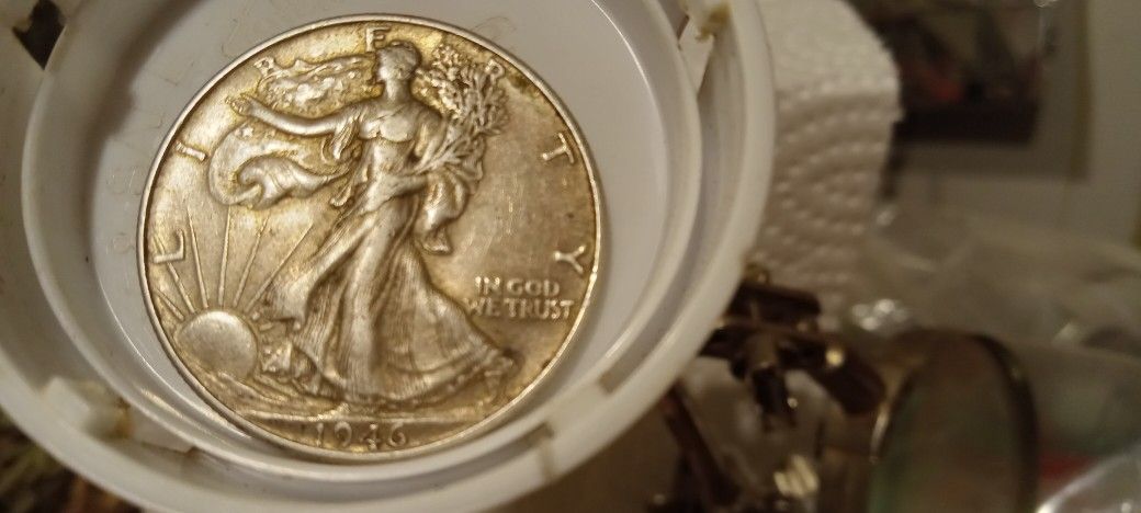 1946 No Mintmark Walking Liberty