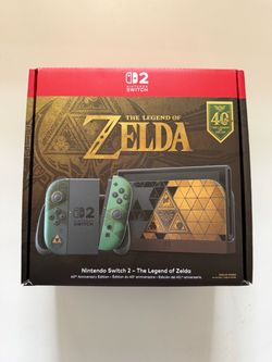 Nintendo Switch 2 Zelda Anniversary Edition