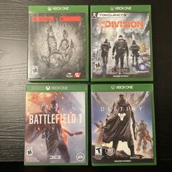 Xbox One Games: Evolve, The Division, Destiny & Battlefield 1
