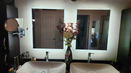 LED mirror for bathroom
