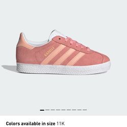 ADIDAS GAZELLE Semi pink Size 7 kids
