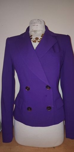 Zara Purple Blazer Size " M " 