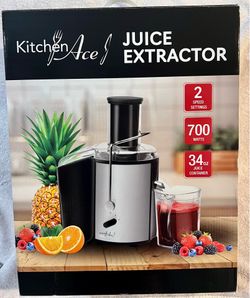 Brand New Kitchen Ace Juice Extractor - 700W