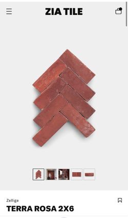 Zia Tiles - Terra Rosa Clay Tiles 30% OFF! 36 boxes available!