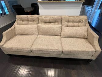 Beige couch