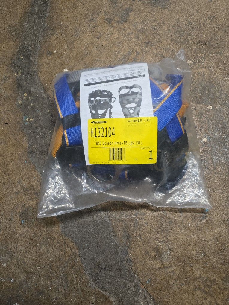 Construction Safety Harness. Werner.