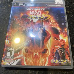 Ultimate Marvel vs Capcom 3 (Sony PlayStation 3, 2011) PS3 CIB Complete in the box