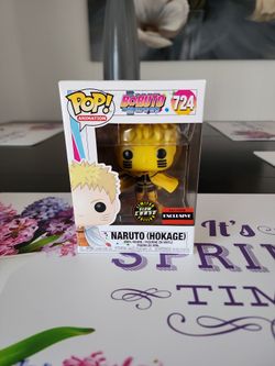 Naruto (Hokage) Glow Chase AAA Exclusive Funko