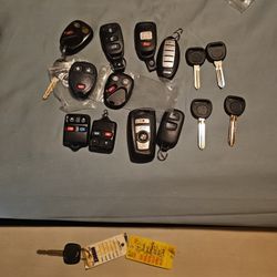 Various Key Fobs