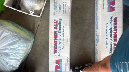 Weather all polyethylene sheeting