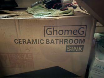 GhomeG ceramic sink