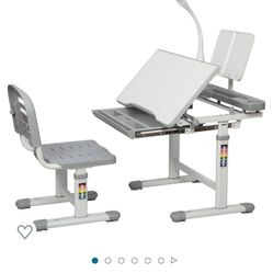 Adjustable Children’s Desk With Adjustable Chair