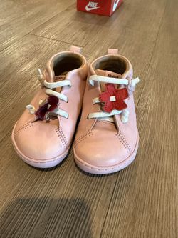 Pink Leather Shoes
