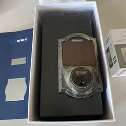 Schlage sense smart door lock deadbolt HomeKit