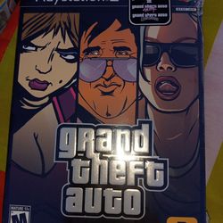Grand Theft Auto Trilogy Ps2