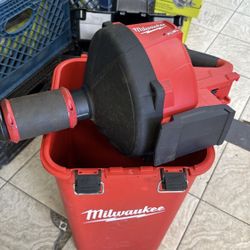  Milwaukee M18 Fuel Cordless Drain Auger Tool Only  