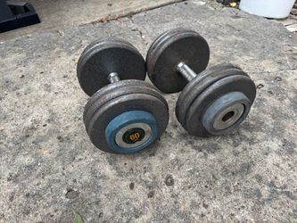 60 pound dumbbells