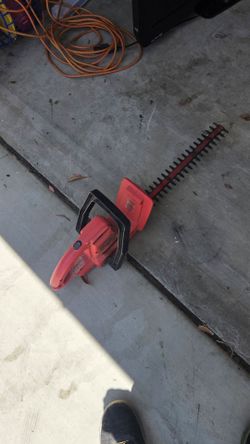 Electric bush saw