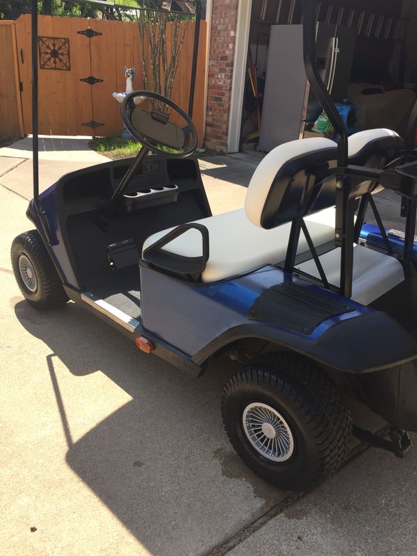 EZGO Golf Cart Completely Restored with Custom Paint Job for Sale in