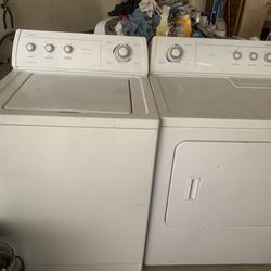 Whirlpool Washer And Dryer 