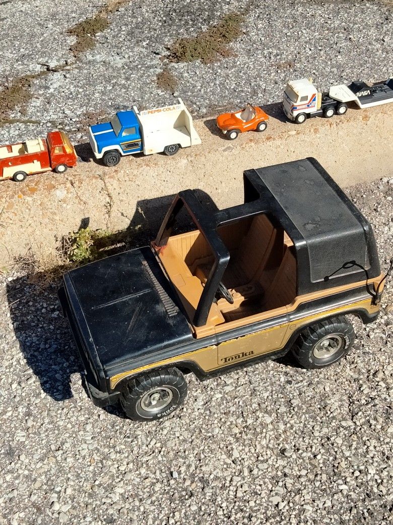 Vintage Tonka Toy Vehicles