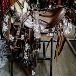 Montura Charra Con Aciento Ortopédico 
