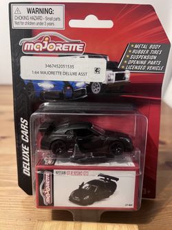 2024 Majorette ~ Deluxe Cars ~ Nissan GT-R Nismo GT3 ~ Matte Black Edition