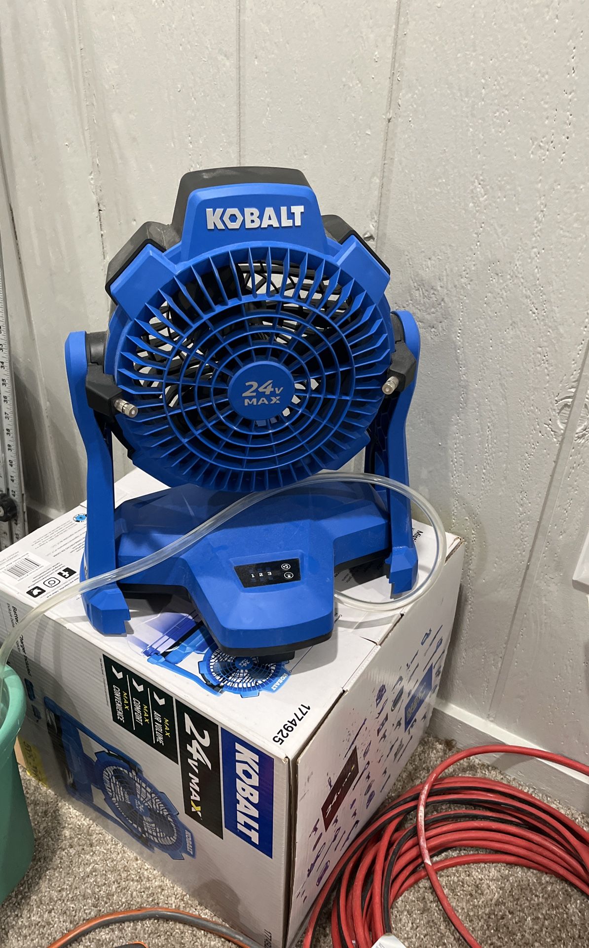 Kobalt Fan And Charger And Battery
