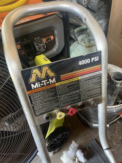 Mi-t-m 4000 Psi Power Washer And Disc