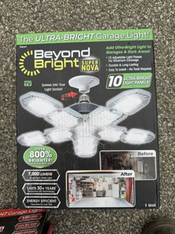 Beyond bright Garage Lights