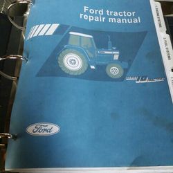 Two large Manuals Ford 10 Series Tractor 