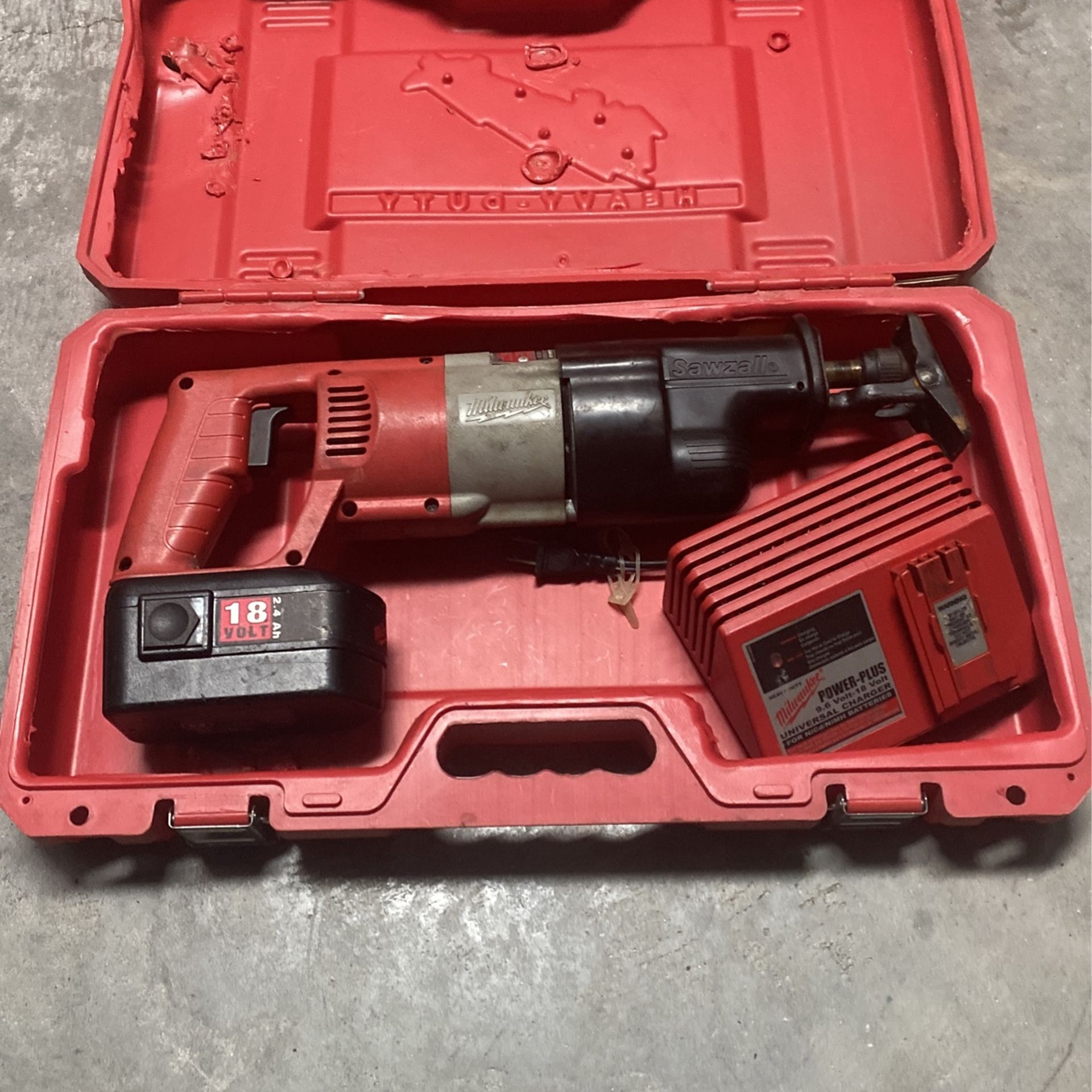 Milwaukee Sawzall 18v Kit