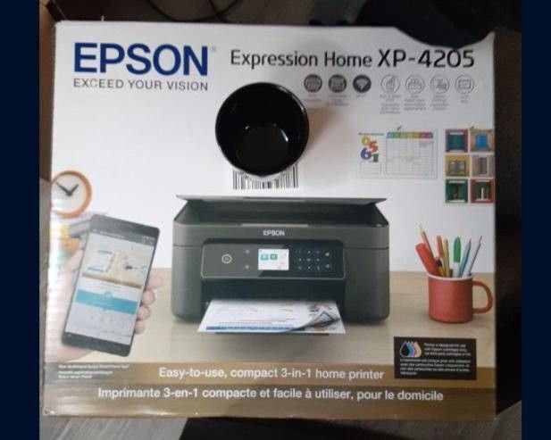 EPSON EXPRESSIONS XP-4205 PRINTER COPIER SCANNER PHOTOS