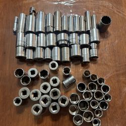 Automotive Mechanic Tools ( Sockets Lot ) All For $35