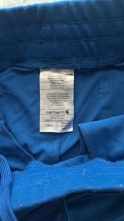 Carhartt blue small scrub bottom