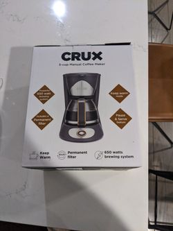 Crux 5-Cup Coffee Maker