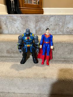DC Darkseid & Superman Action Figure Spinmaster 12” DC Comics