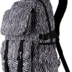 Black And White Backpack