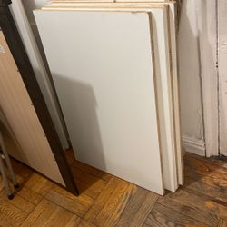 Wood Panels White Formica 