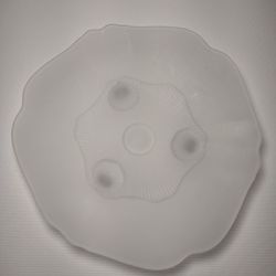 Frosted Glass Bowl 