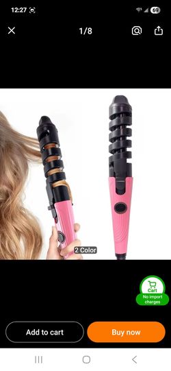 Spiral Hair Curling Iron