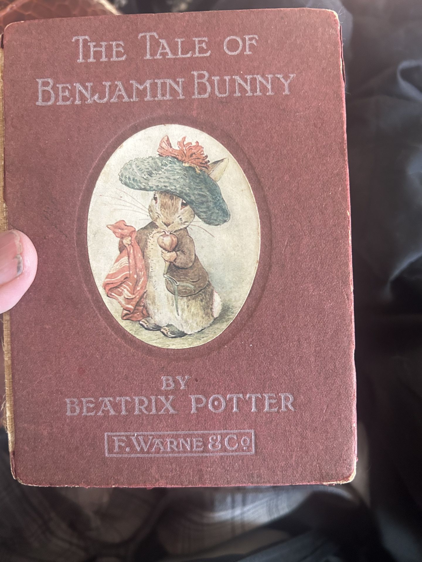 The Tale of Benjamin Bunny Book 1st Edition Used Rare 