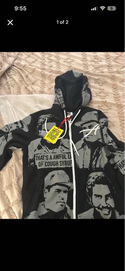 New Asaali x Cough Syrup Zip Up