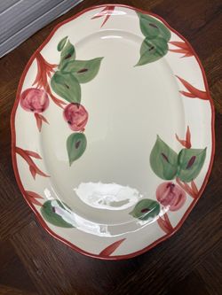 Large Vintage Apple Franciscan Platter