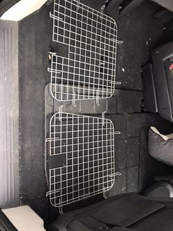 Window guards for a ford van